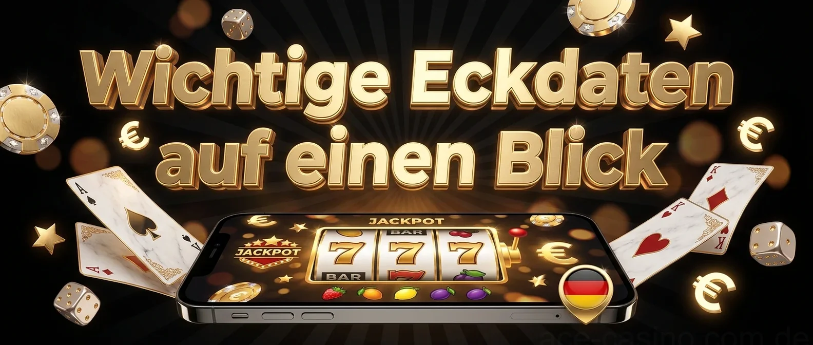 Wichtige Eckdaten auf einen Blick